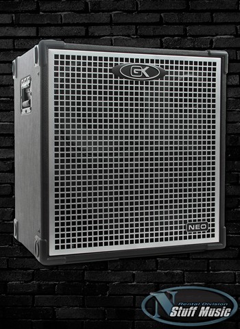 Gallien-Krueger Neo 212-II 600 Watt 2x12" Bass Cabinet - Rental